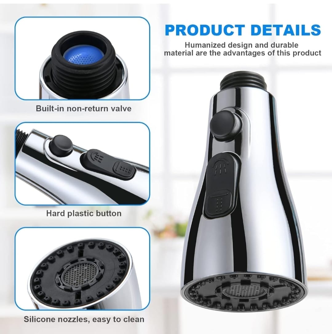 Tap Extender for Kitchen Sink – 360° Splash-Proof,