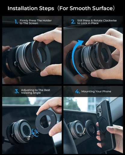 360° Rotate Vacuum Magnetic Phone Holder